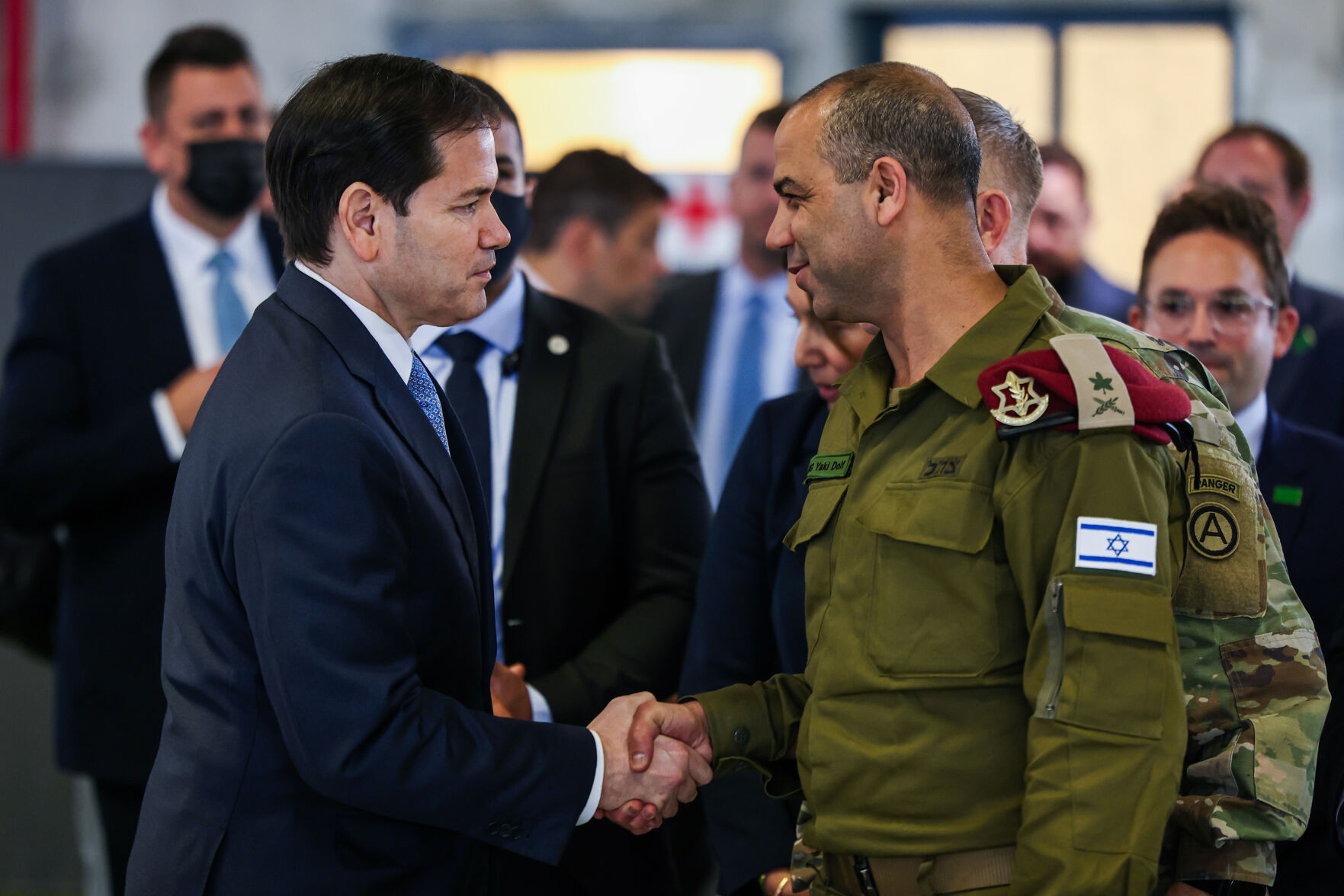 Marco Rubio is the latest high-level visitor to tour Israel's U.S-led coordination center